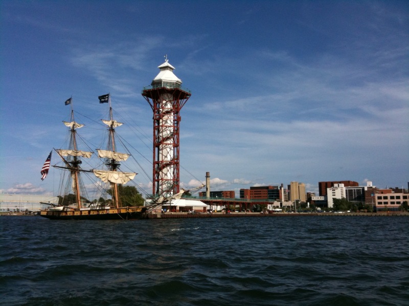 ({{Information |Description={{en|1=The Flagship Niagara temporarily docks at Dobbins Landing in Erie Pennsylvania following the first annual Niagara boat parade. }} |Source=Douglas Boldt - My iPhone 3GS |Author=Dboldt |Date=2009-07-04 |Per)